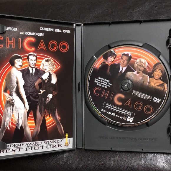 Chicago (DVD 2003 Widescreen) Renee Zellweger Catherine Zeta Jones Richard Gere - Picture 7 of 9